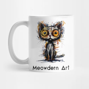 Meowdern Art Mug